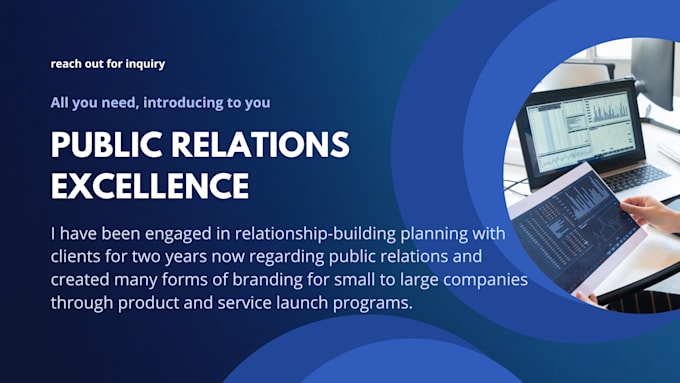 help you solve all public relation tasks