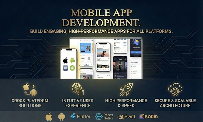Develop custom native mobile applications for android and ios platforms ...