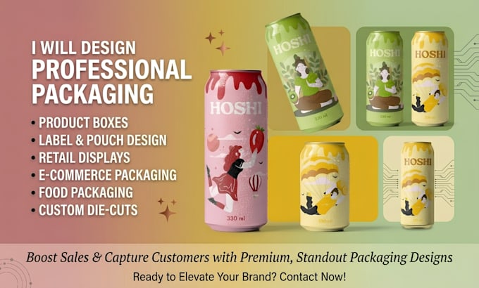 do food and beverage packaging design