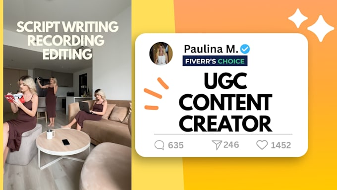 create ugc videos for instagram, tiktok and fb ads in polish