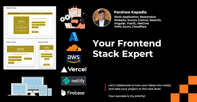 be your frontend developer