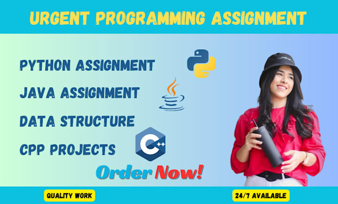 Do urgent coding assignments and tasks in java, c and python ...