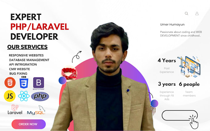 be your unique php laravel developer and unique bug error
