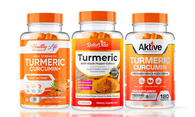 do product label design, supplement label design and packaging