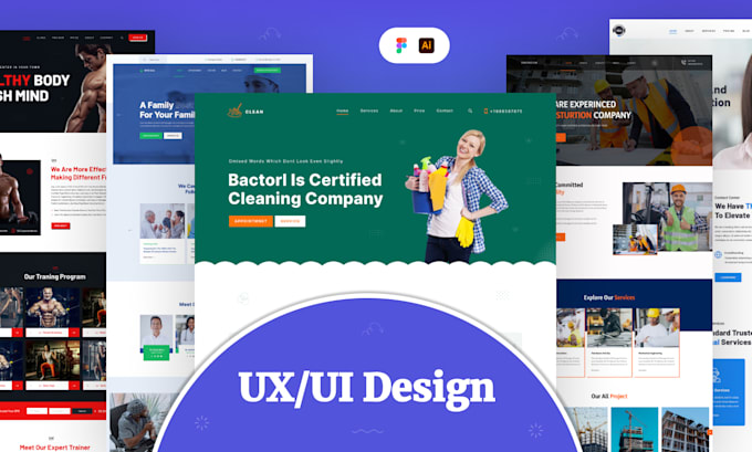 design mobile app, website, and dashboard for you