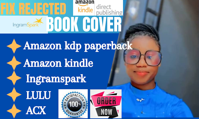 Format your amazon kdp and ingramspark book covers by Hephzibah gold