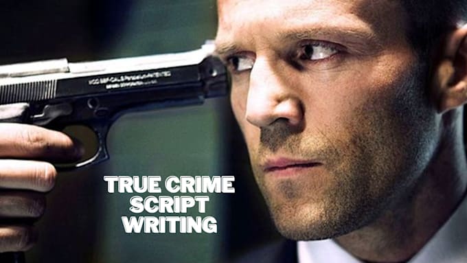 research your true crime script, history youtube script writing tik tok script