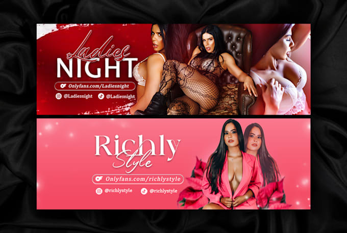 design amazing onlyfans banners for you