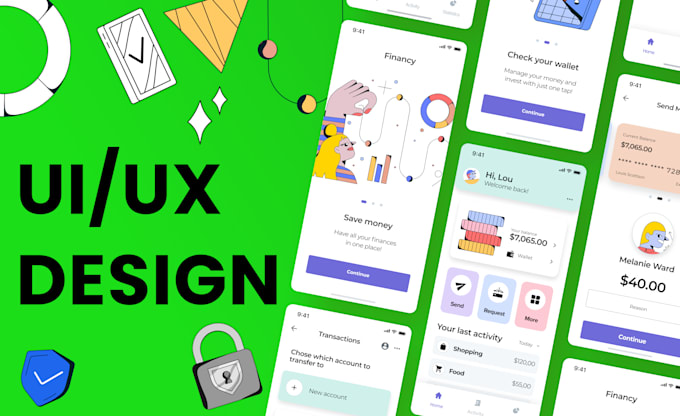Design creative ui ux for your web or mobile app by Umerrana136 | Fiverr