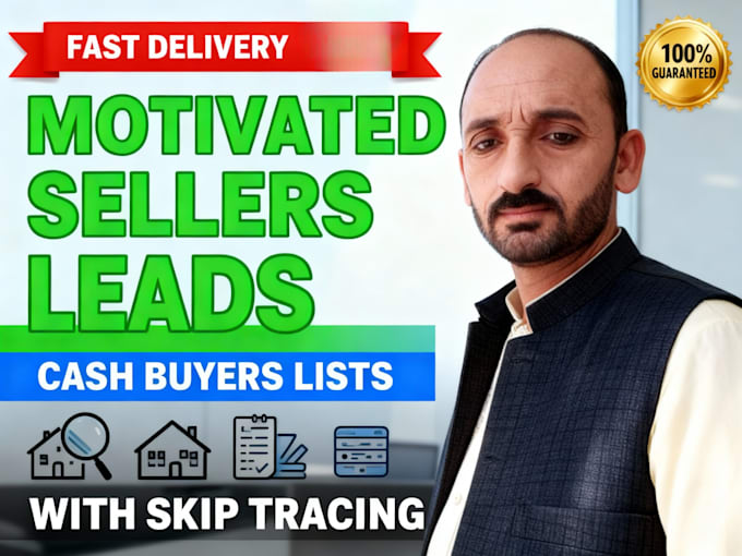 pull motivated seller and cash buyer leads for real estate investors