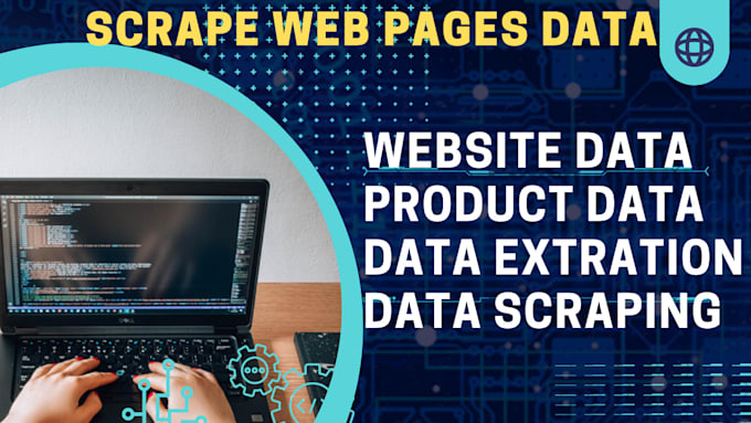 scrape web pages data