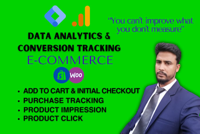 be your ecommerce data analyst shopify woo commerce purchase tracking