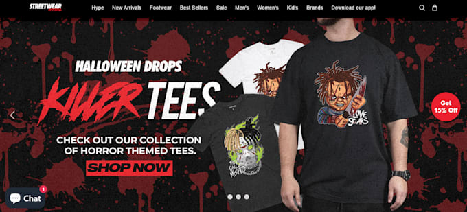 make shopify clothing store and fashion store