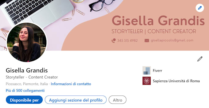 linkedin template e banner per il tuo profilo