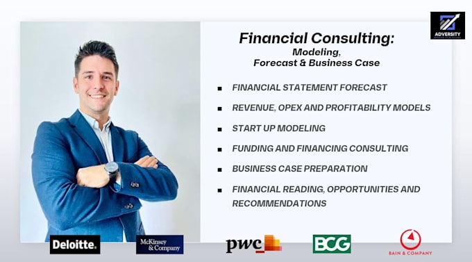 prepare a business case and financial modeling