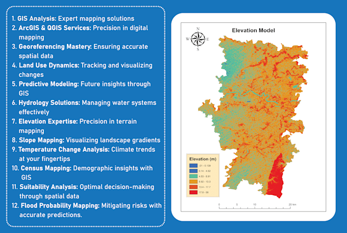 Do gis, mapping and remote sensing analysis by Miraz060 | Fiverr