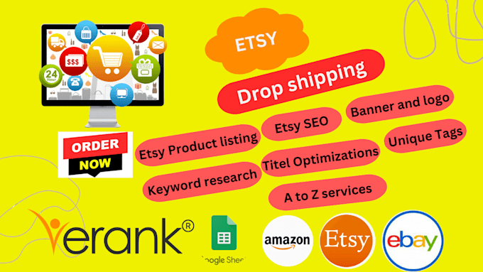 do etsy drop shipping on your etsy shop as virtual assistant