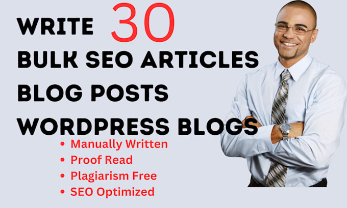 write bulk articles and blog posts, wordpress blogs