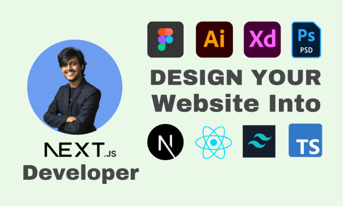 Build a modern website using react js and next js by Frontendteam | Fiverr