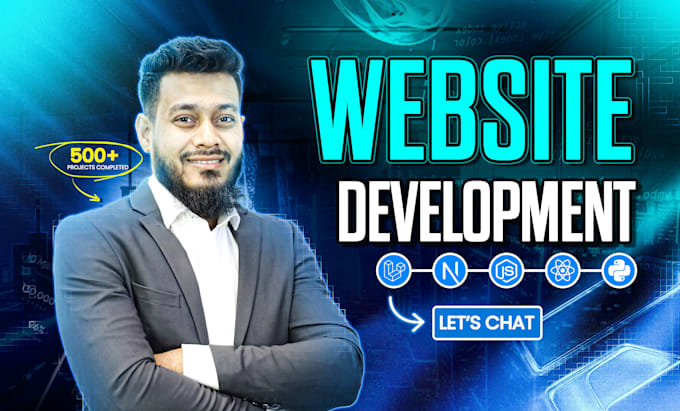 design redesign custom website,ai website development as a full stack developer