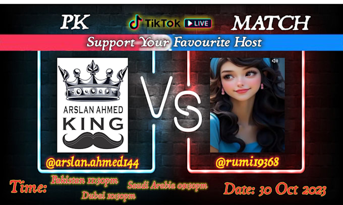 do tiktok dp, tiktok live match dp and logo design