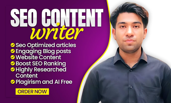 write SEO blog posts and articles that rank on google