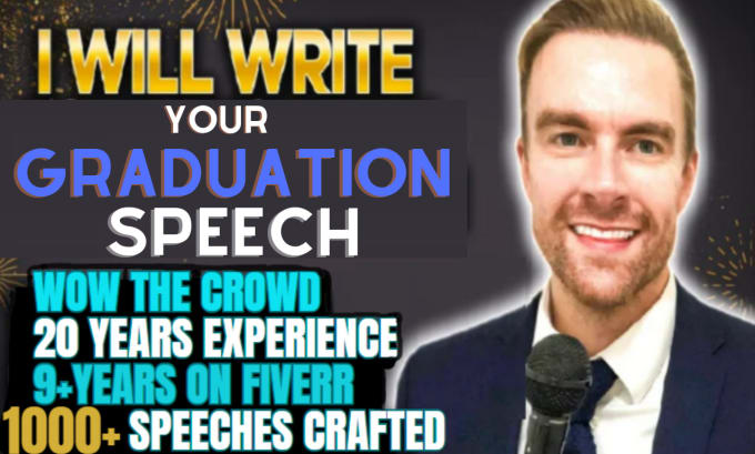 your write and craft an epic grateful graduation speech