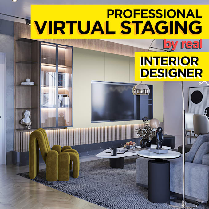 Create professional virtual staging by Cristian_arh | Fiverr