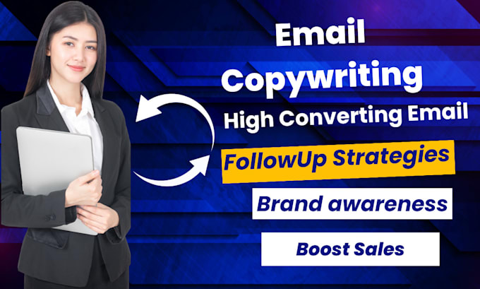 copy write your email, sales, web content, ads or newsletter for email marketing