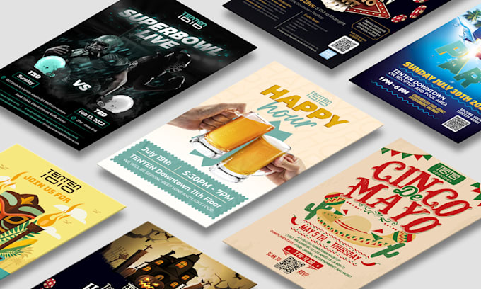 design a catchy flyer, poster or brochure for your business