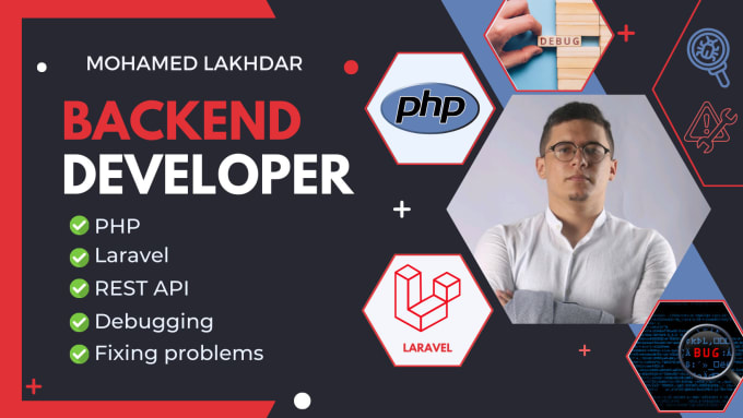 Develop backend rest api using php or laravel by Lakhdarmohamed | Fiverr