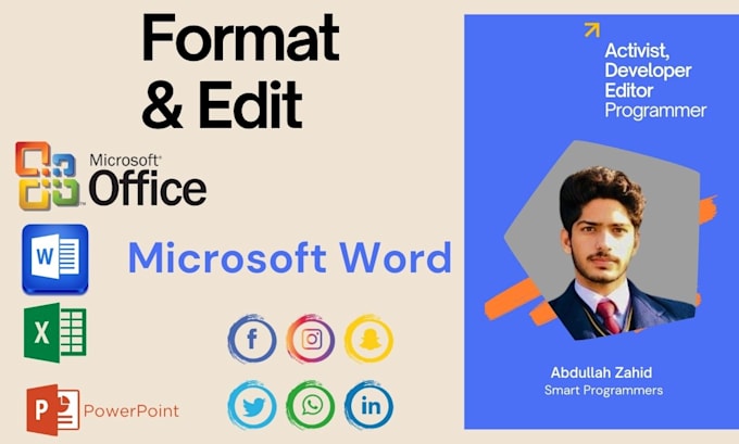 create CV, resume edit and format microsoft office documents