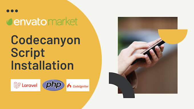 Install codecanyon php or laravel script and customize by Qbytech | Fiverr