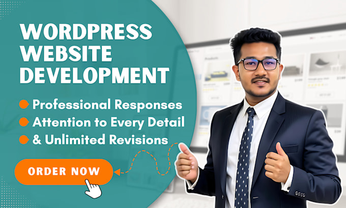 be your expert wordpress developer for website development and ecommerce