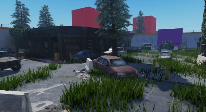 Create a realistic roblox map for roblox building and game environment ...