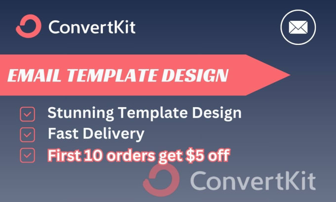 Do killer convertkit email template newsletter and campaign by Ola