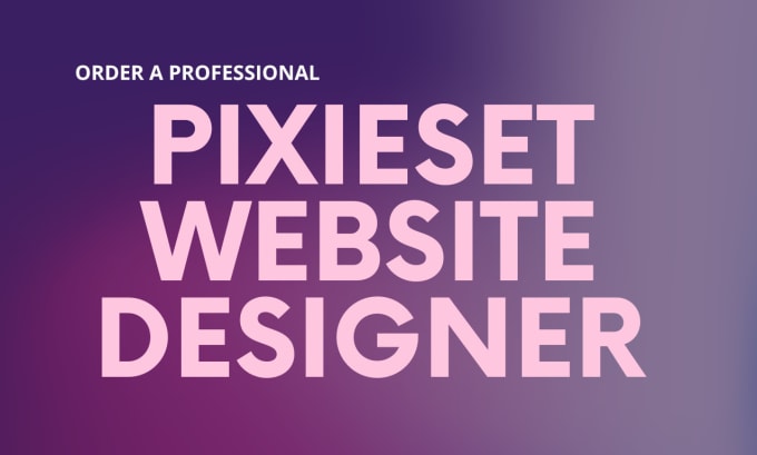 Design your pixieset website design wordpress shopify by Joy digi Fiverr