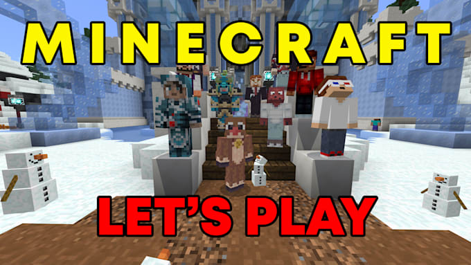 play minecraft with you in both java or bedrock edition