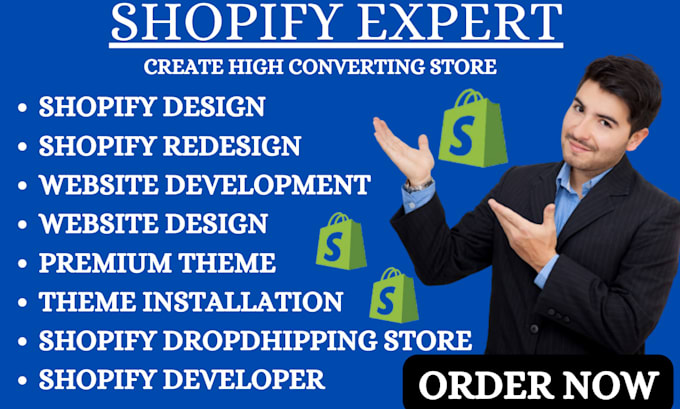 build shopify dropshipping store shopify design shopify redesign shopify website