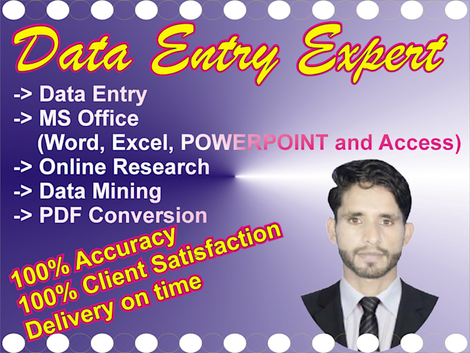 do accurate data entry, web research, copy paste and excel tasks