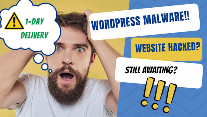 remove wordpress malware and fix the wordpress critical error