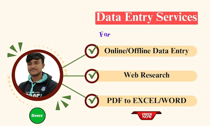 do web genius data entry, web research and excel task