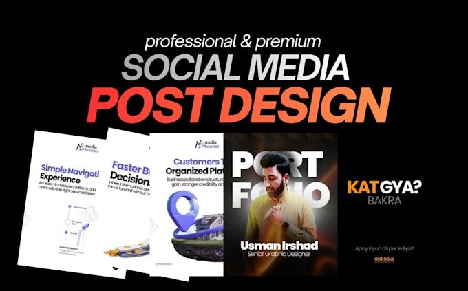 design social media posts, carousel design, facebook design