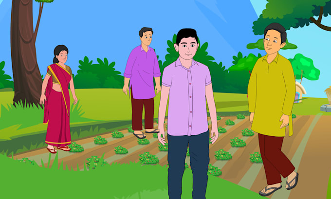 do 2d animation, explainer video, cartoon and youtube ads