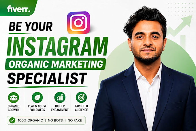 be your instagram organic marketing specialist