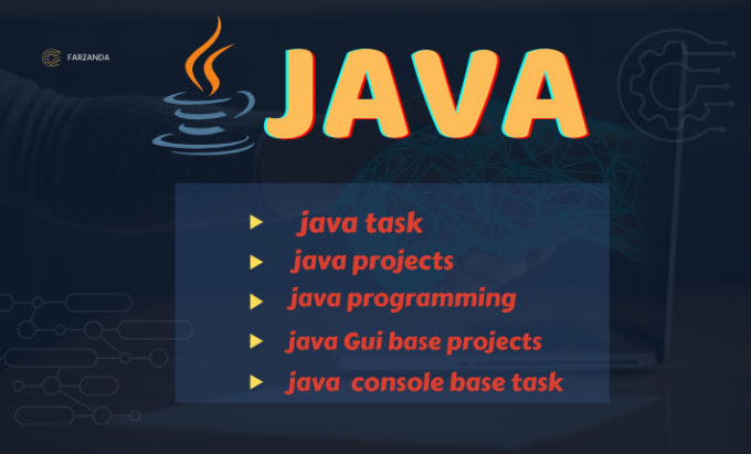 Do java , java task , java programming by Farzanda | Fiverr
