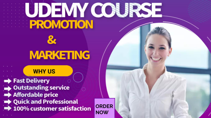 I will do effective udemy course promotion to active ideal student