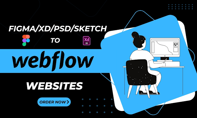 convert your figma, xd, and sketch to webflow