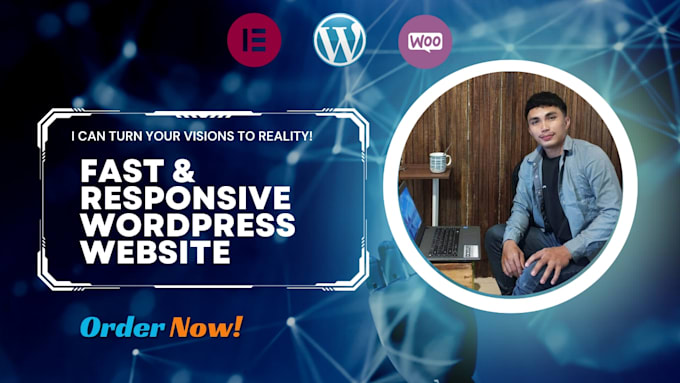 design a modern wordpress website that converts visitors