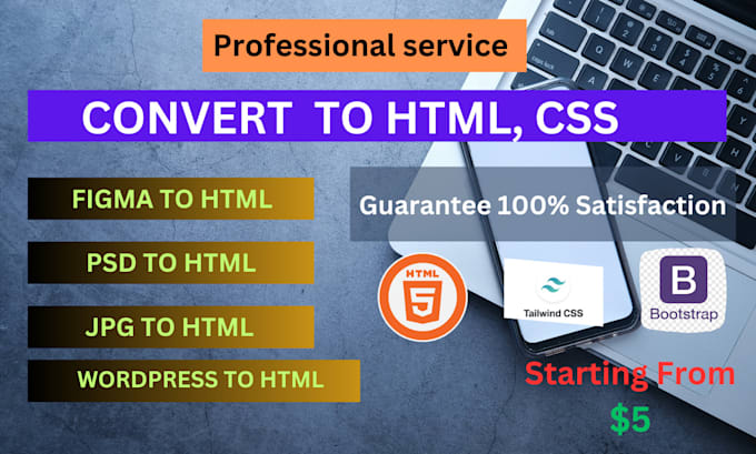 Your front end web developer specially for html css and javascript by ...